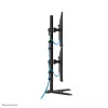 Suporte para dois monitores Neomounts DS45-600BL2V para 2 ecrãs de 10–32 polegadas, VESA 75x75–100x100, carga máx. 9 kg, autónomo, preto