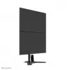 Suporte para dois monitores Neomounts DS45-600BL2V para 2 ecrãs de 10–32 polegadas, VESA 75x75–100x100, carga máx. 9 kg, autónomo, preto