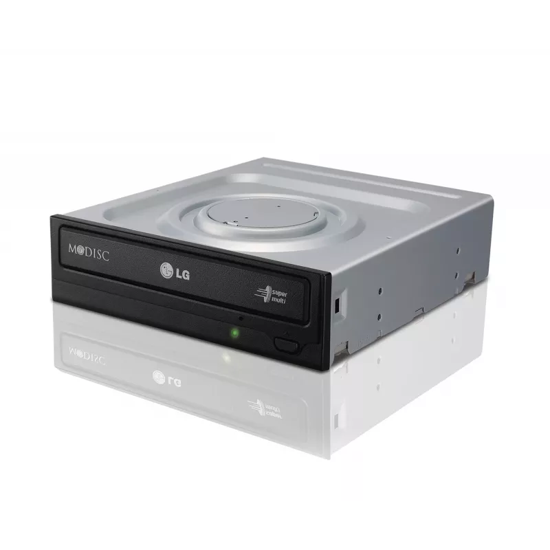 LG GH24NSD1 unidade ótica interna DVD Super Multi DL preta