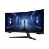 Monitor Samsung G55T 86,4 cm (34 polegadas) 3440 x 1440 píxeis UltraWide Quad HD LED preto