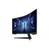 Monitor Samsung G55T 86,4 cm (34 polegadas) 3440 x 1440 píxeis UltraWide Quad HD LED preto