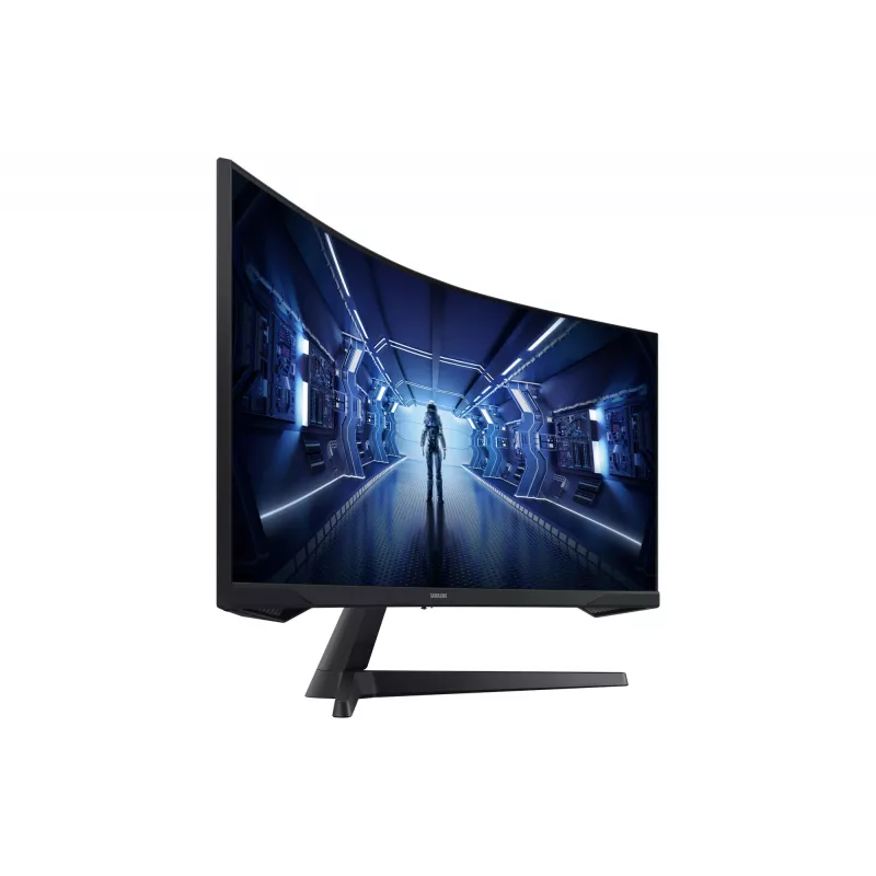 Monitor Samsung G55T 86,4 cm (34 polegadas) 3440 x 1440 píxeis UltraWide Quad HD LED preto