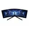 Monitor Samsung G55T 86,4 cm (34 polegadas) 3440 x 1440 píxeis UltraWide Quad HD LED preto