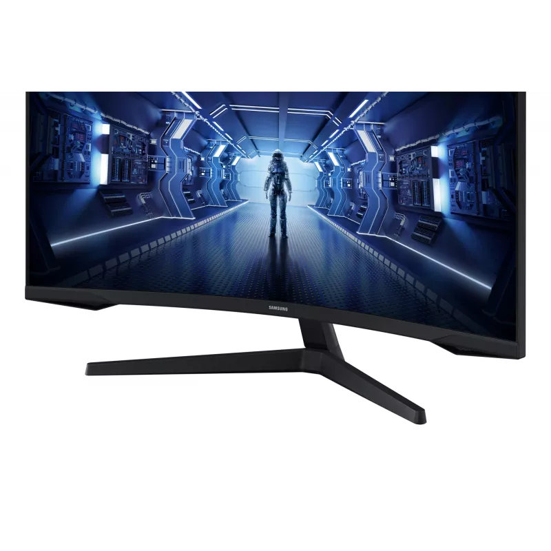 Monitor Samsung G55T 86,4 cm (34 polegadas) 3440 x 1440 píxeis UltraWide Quad HD LED preto
