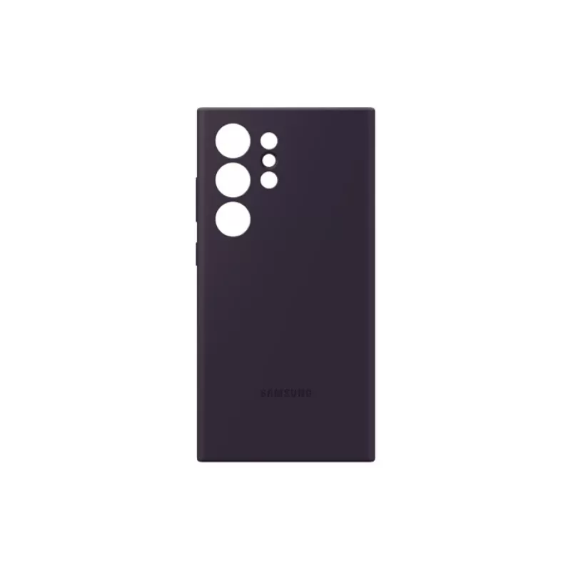 Capa Samsung Galaxy S24 Ultra silicone roxo escuro