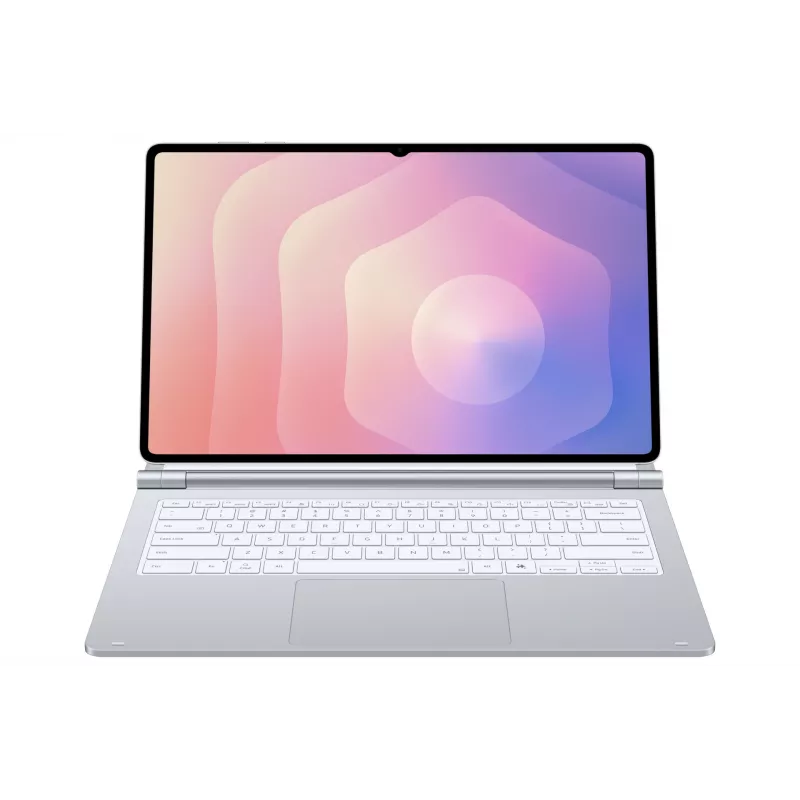 Samsung EF-DX935 QWERTY inglês Pogo Pin prateado