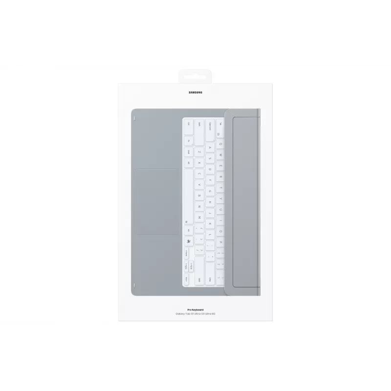 Samsung EF-DX935 QWERTY inglês Pogo Pin prateado