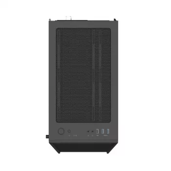 Zalman I3 Neo ATX Mid Tower caixa de PC com frente em malha para refrigeração eficiente 3 ventoinhas pré-instaladas Midi Tower preto