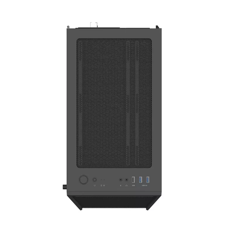 Zalman I3 Neo ATX Mid Tower caixa de PC com frente em malha para refrigeração eficiente 3 ventoinhas pré-instaladas Midi Tower preto