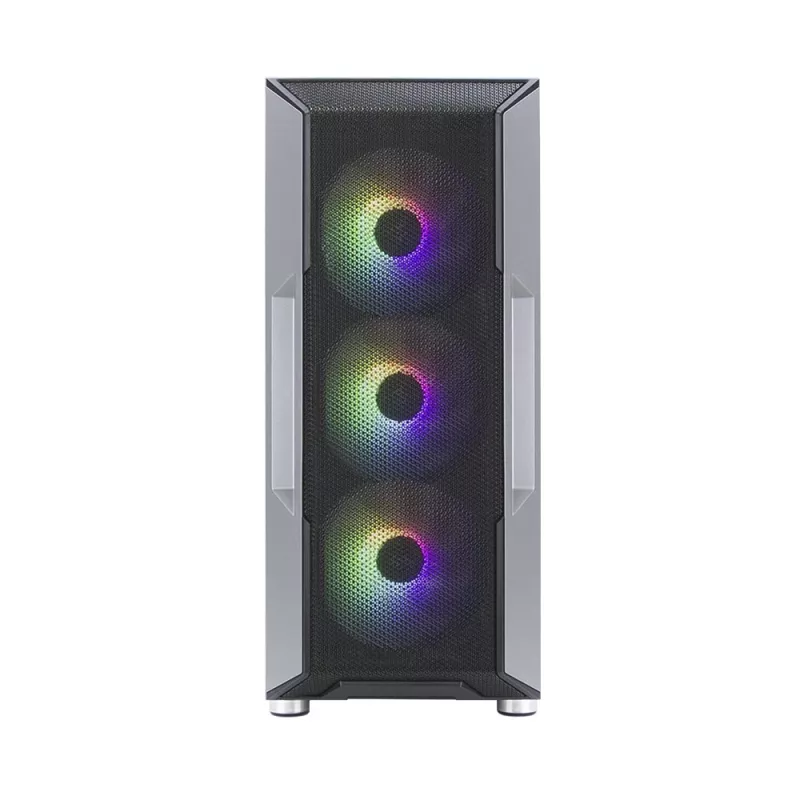 Zalman I3 Neo ATX Mid Tower caixa de PC com frente em malha para refrigeração eficiente 3 ventoinhas pré-instaladas Midi Tower preto