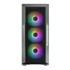 Zalman I3 Neo ATX Mid Tower caixa de PC com frente em malha para refrigeração eficiente 3 ventoinhas pré-instaladas Midi Tower preto