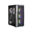 Zalman I3 Neo ATX Mid Tower caixa de PC com frente em malha para refrigeração eficiente 3 ventoinhas pré-instaladas Midi Tower preto