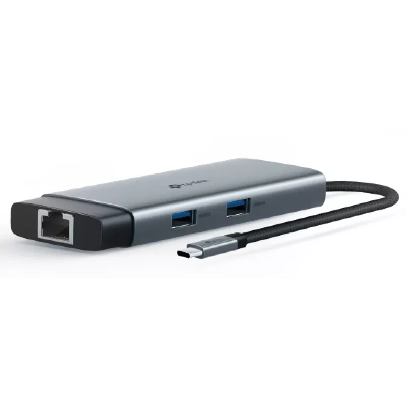 TP-Link UH6120C hub de interface USB Type-C cinzento