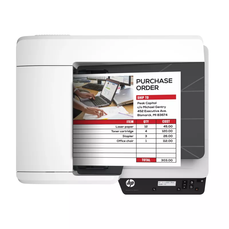 HP Scanjet Pro 3500 f1 digitalizador de mesa e ADF 1200 x 1200 DPI A4 cinzento