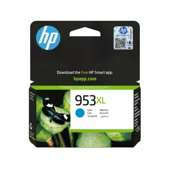 HP 953XL tinteiro original de alto rendimento ciano, ciano, 1 unid., 1450 páginas