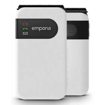 Emporia SIMPLICITYglam.4G 7,11 cm (2,8 polegadas) 106 g branco telemóvel para seniores