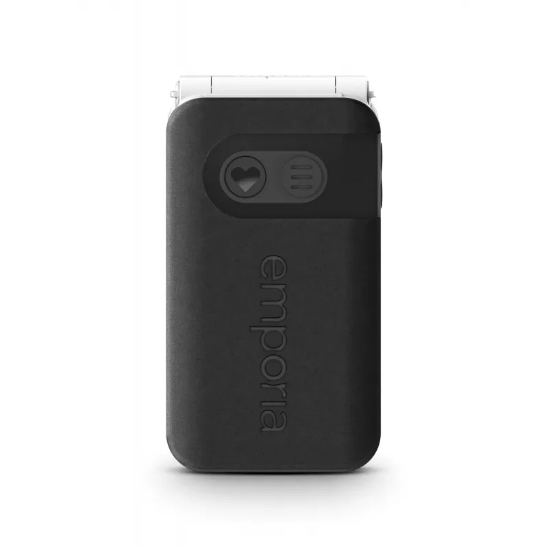 Emporia SIMPLICITYglam.4G 7,11 cm (2,8 polegadas) 106 g preto telemóvel para seniores