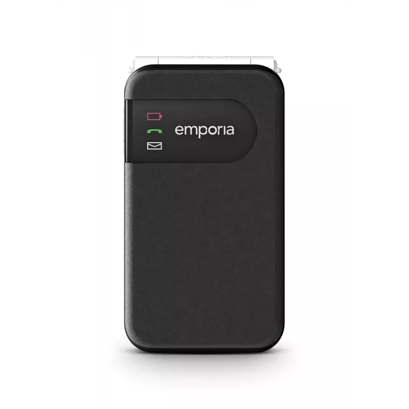 Emporia SIMPLICITYglam.4G 7,11 cm (2,8 polegadas) 106 g preto telemóvel para seniores