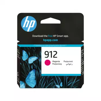 HP 912 tinteiro original magenta, magenta, 1 unid., 315 páginas