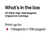 HP 912XL tinteiro original de alto rendimento magenta, magenta, 1 unid., 700 páginas