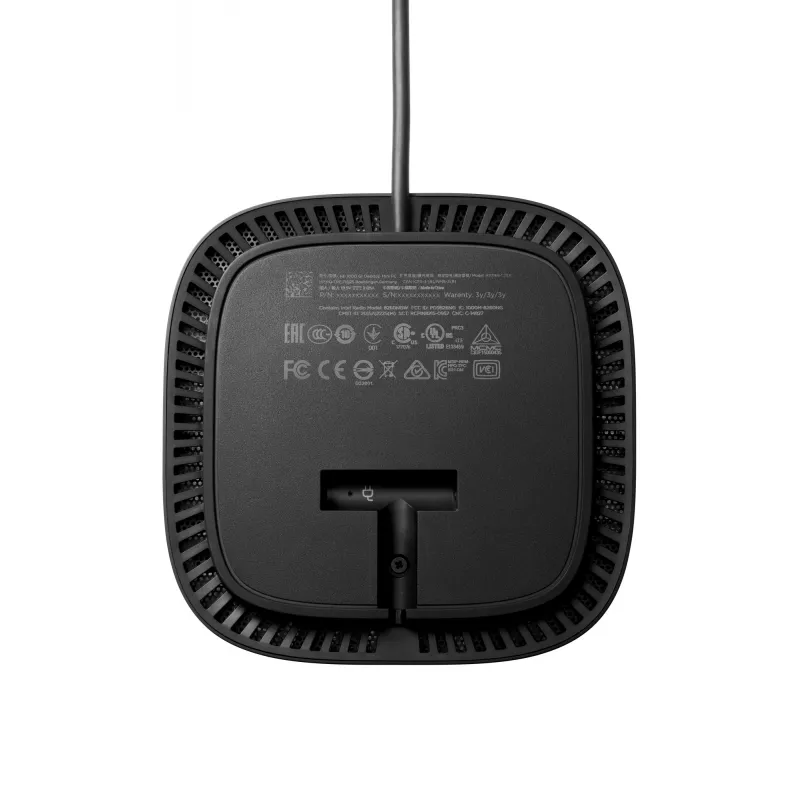 HP USB-C Dock G5 com fios USB 3.2 Gen 1 Type-C preto 100W