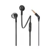 Headset intra-auricular com fios JBL Tune 205 — cabo de 1,182 m, 20–20000 Hz, preto