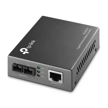 TP-Link MC200CM conversor de suporte de rede 1000 Mbit/s 850 nm multimodo preto