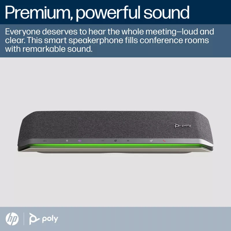 Telefone de conferência HP Poly Sync 60 certificado para Microsoft Teams