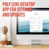 Telefone de conferência HP Poly Sync 40 certificado para Microsoft Teams