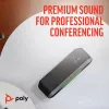 HP Poly Sync 40+ certificado Microsoft Teams USB-A USB-C altifalante + adaptador BT700 USB-A