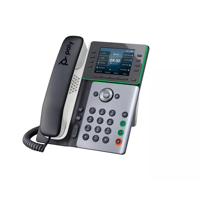 HP Poly Edge E320 telefone IP com suporte PoE, IPS, 320 x 240 píxeis, 4:3, HTTPS, ENERGY STAR, EAC, RoHS, Federal Communications Commission (FCC), CE, BSMI