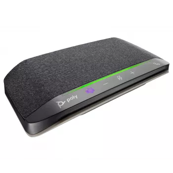 HP Poly Sync 10 altifalante certificado Microsoft Teams, prateado, Windows 10, Windows 11, MacOS, RoHS, Federal Communications Commission (FCC), CE, 182 mm, 89 mm