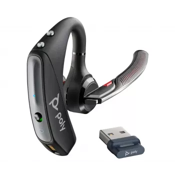 HP Poly Voyager 5200 headset Bluetooth USB-A + dongle BT700