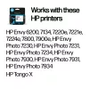 HP 303 tinteiro original preto, preto, 1 unid., 200 páginas