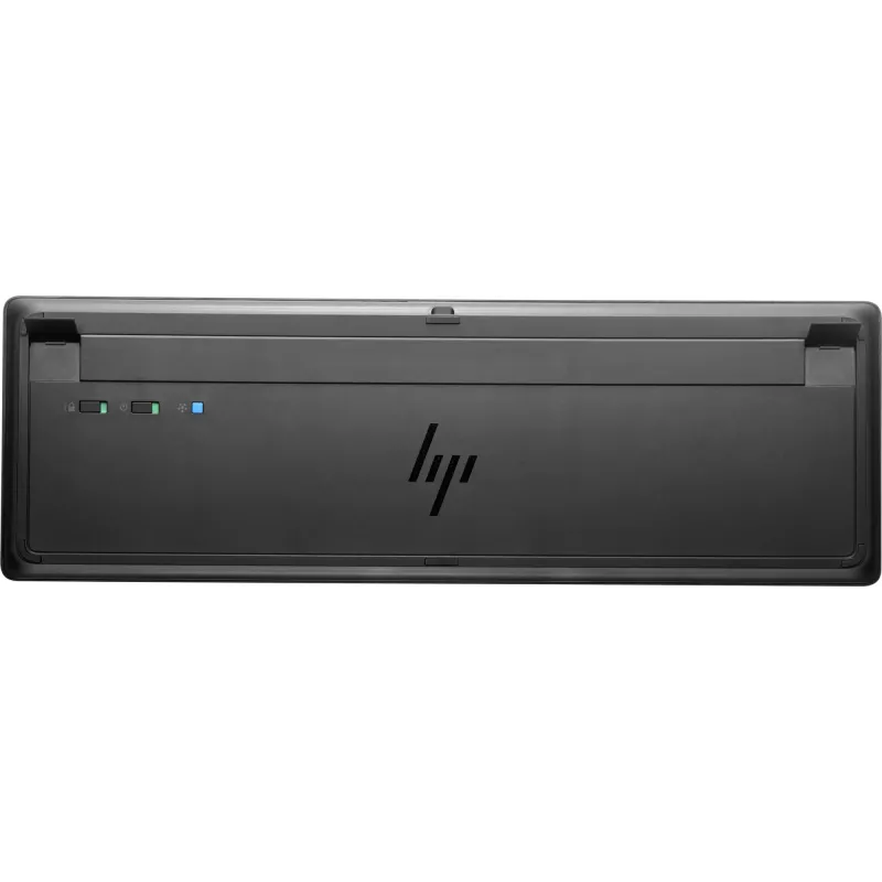 HP Wireless Premium teclado tamanho completo preto RF sem fios membrana