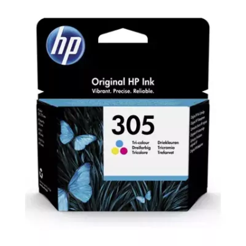 HP 305 1 unid. Original rendimento padrão ciano, magenta, amarelo