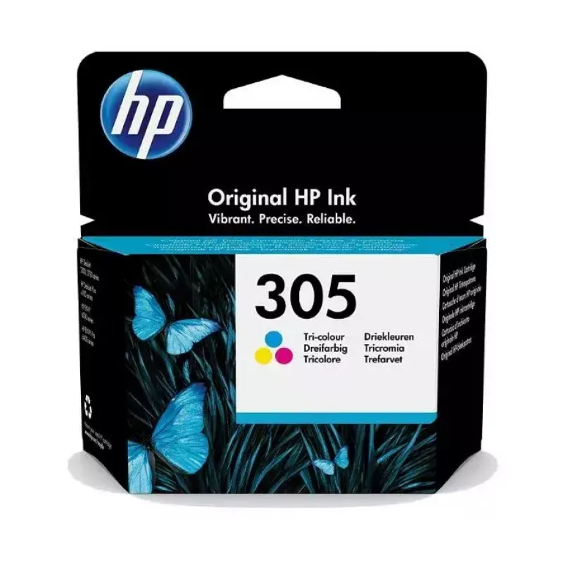HP 305 1 unid. Original rendimento padrão ciano, magenta, amarelo