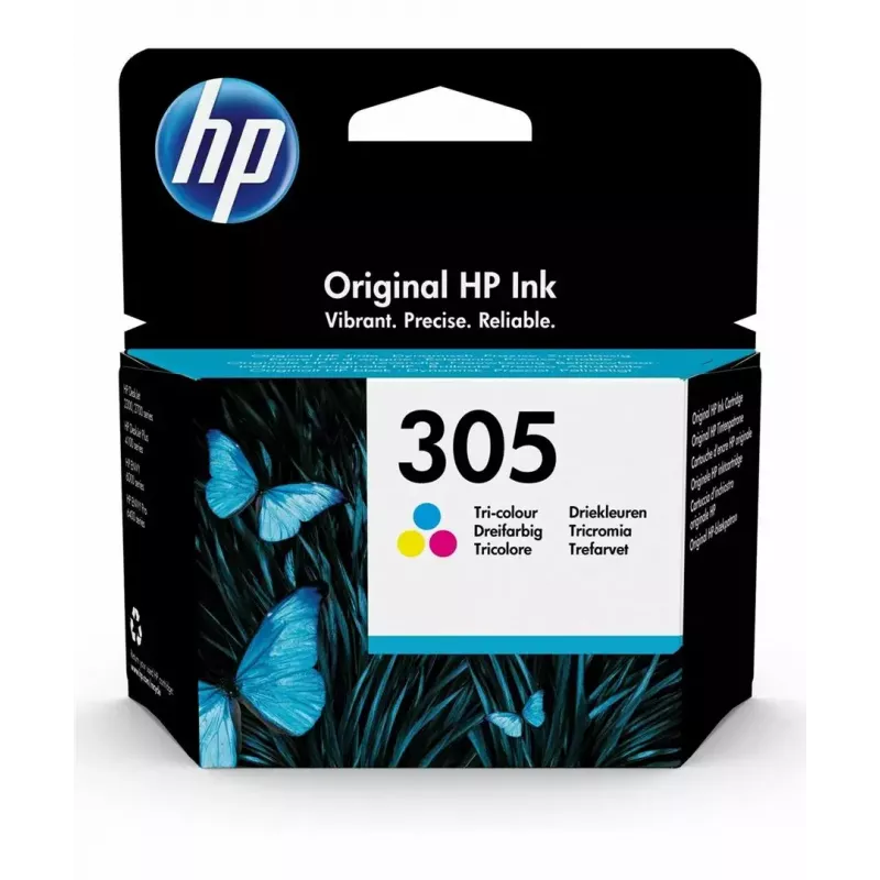 HP 305 1 unid. Original rendimento padrão ciano, magenta, amarelo