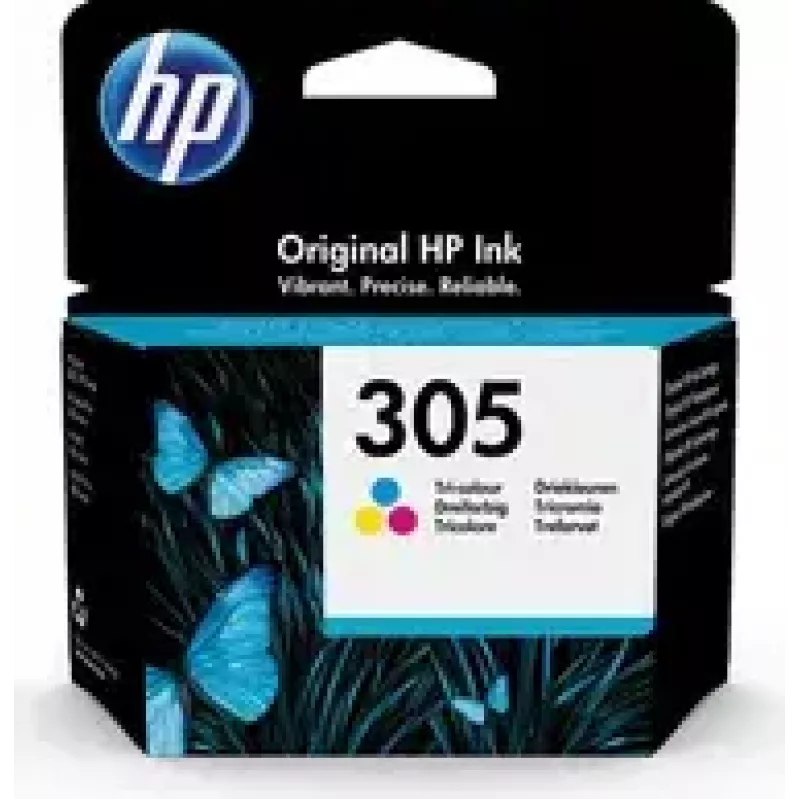 HP 305 1 unid. Original rendimento padrão ciano, magenta, amarelo