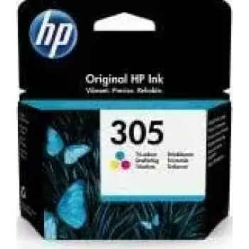 HP 305 1 unid. Original rendimento padrão ciano, magenta, amarelo