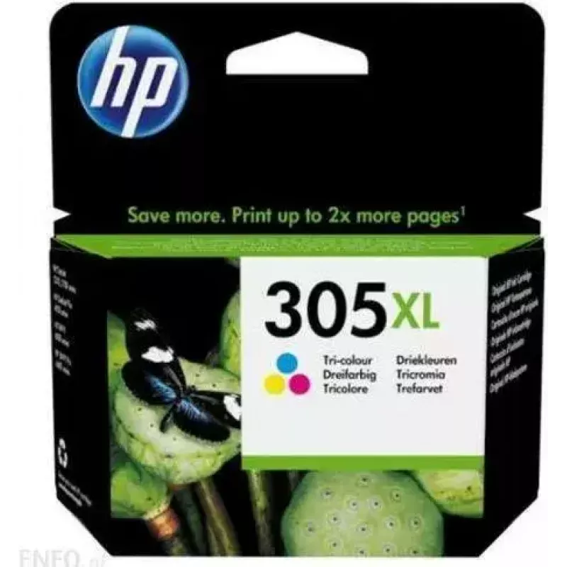 Tinteiro HP 305XL High Yield tri-color Original
