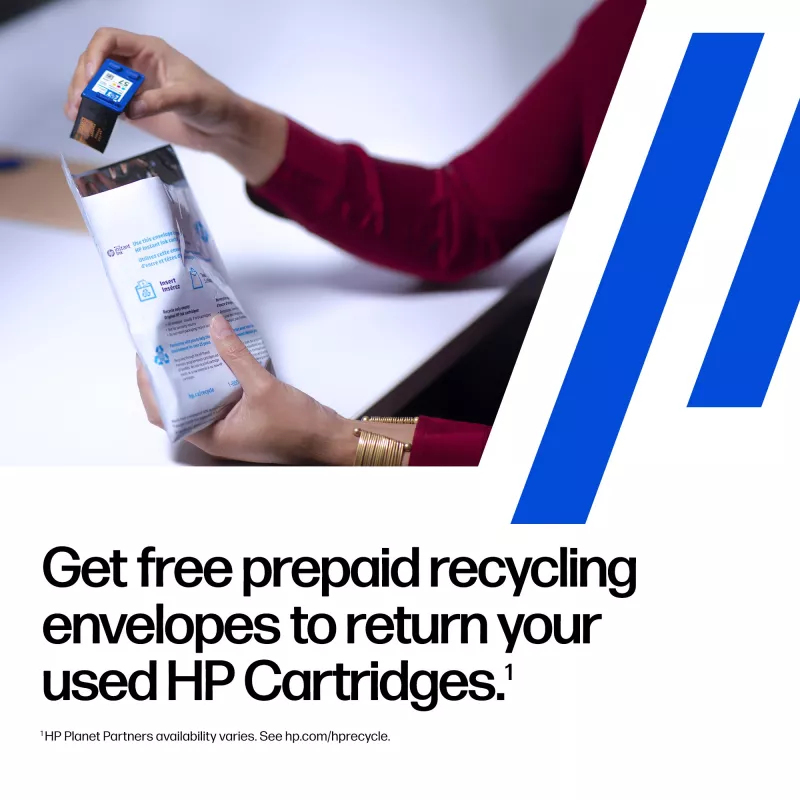 Tinteiro HP 653 preto Original Ink Advantage, preto, 1 unid., 360 páginas