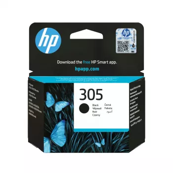 Tinteiro HP 305 preto Original, preto, 1 unid., 120 páginas