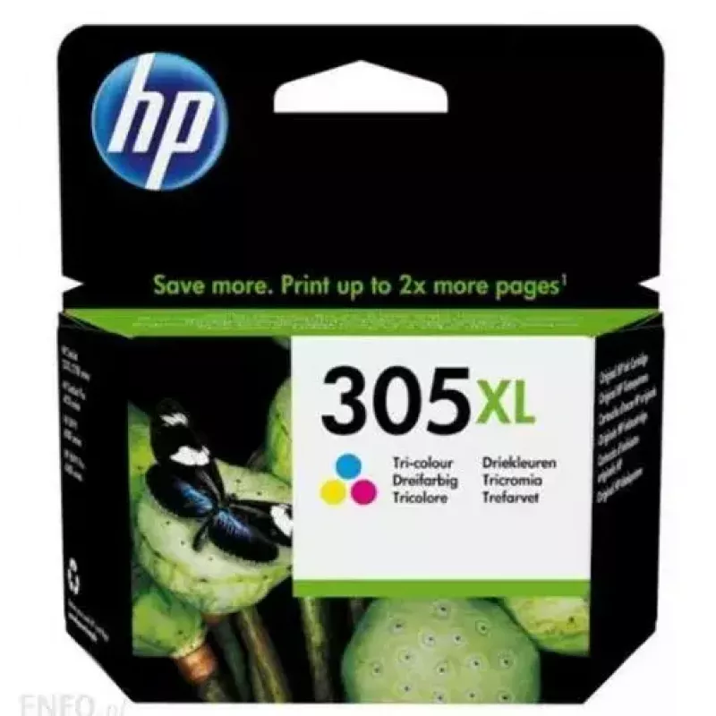 Tinteiro HP 305XL High Yield tri-color Original