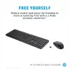 Conjunto de rato e teclado sem fios HP 230, preto, rato incluído