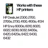 Cartucho de tinta HP 305 pack de 2 capacidade padrão preto tricolor