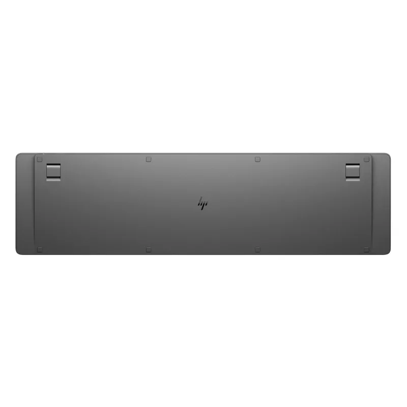 Teclado sem fios tamanho completo HP 975 — RF Wireless + Bluetooth, preto, layout 100%
