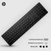 Teclado sem fios programável HP 450 tamanho completo RF Wireless USB preto