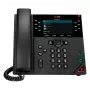 Telefone IP HP Poly VVX 450 12 linhas e compatível com PoE, telefone IP, preto, auscultador com fios, 12 linhas, LCD, 10,9 cm (4,3 polegadas)