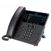 Telefone IP HP Poly VVX 450 12 linhas e compatível com PoE, telefone IP, preto, auscultador com fios, 12 linhas, LCD, 10,9 cm (4,3 polegadas)